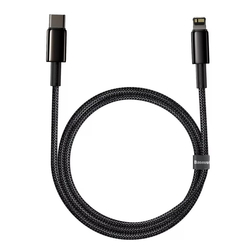 کابل تبدیل USB-C به لایتنینگ باسئوس مدل 20W J_01BA طول 1 متر