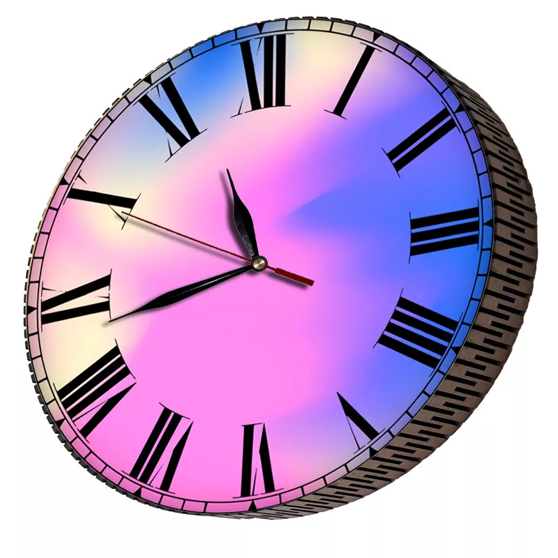 ساعت دیواری مدل رنگی