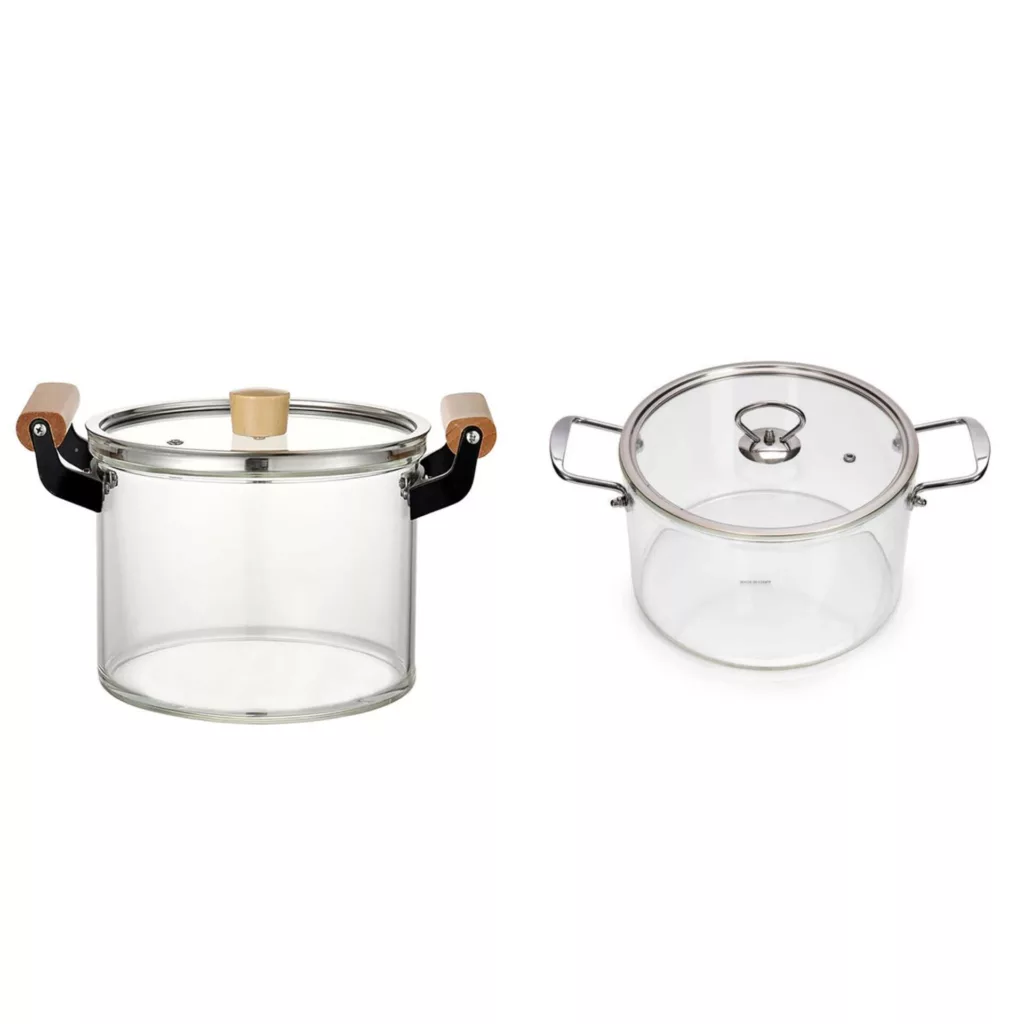 سرویس قابلمه 2 پارچه طرح شیشه ایی مدل NC24-NC21