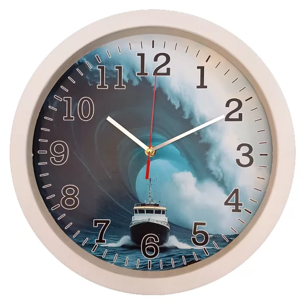 ساعت دیواری مدل کشتی کد 40308029