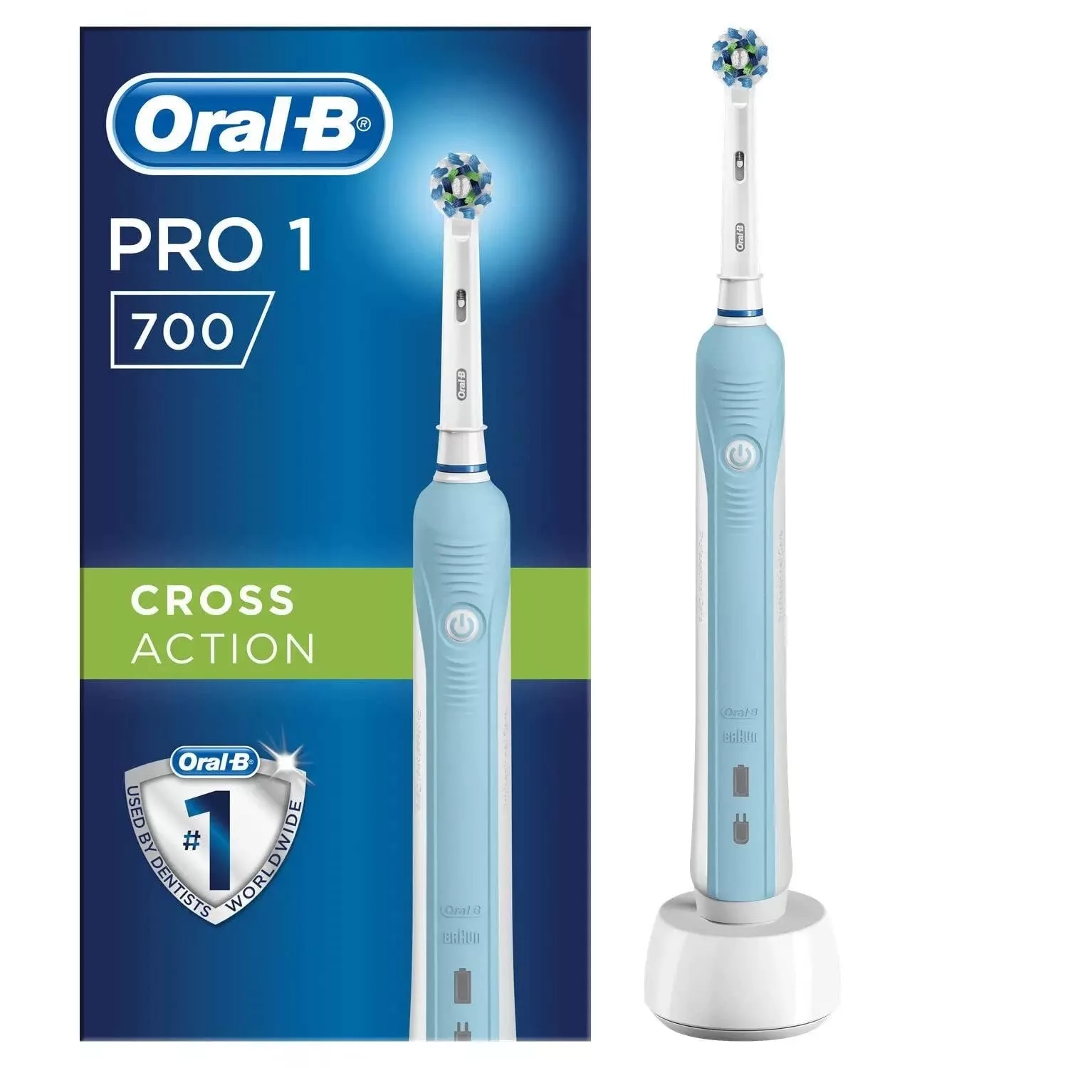 مسواک برقی اورال بی مدل PRO1-700 CROSS ACTION مسواک برقی اورال بی مدل PRO1-700 CROSS ACTION