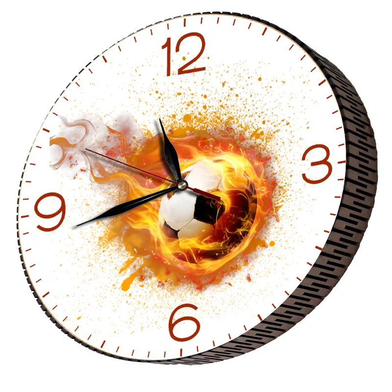 ساعت دیواری مدل توپ فوتبال