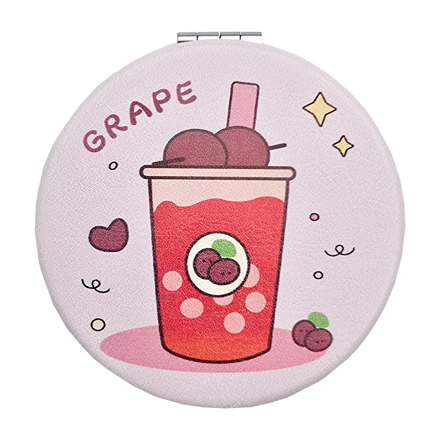 آینه جیبی مدل اسموتی انگور کد ZJ-MR39