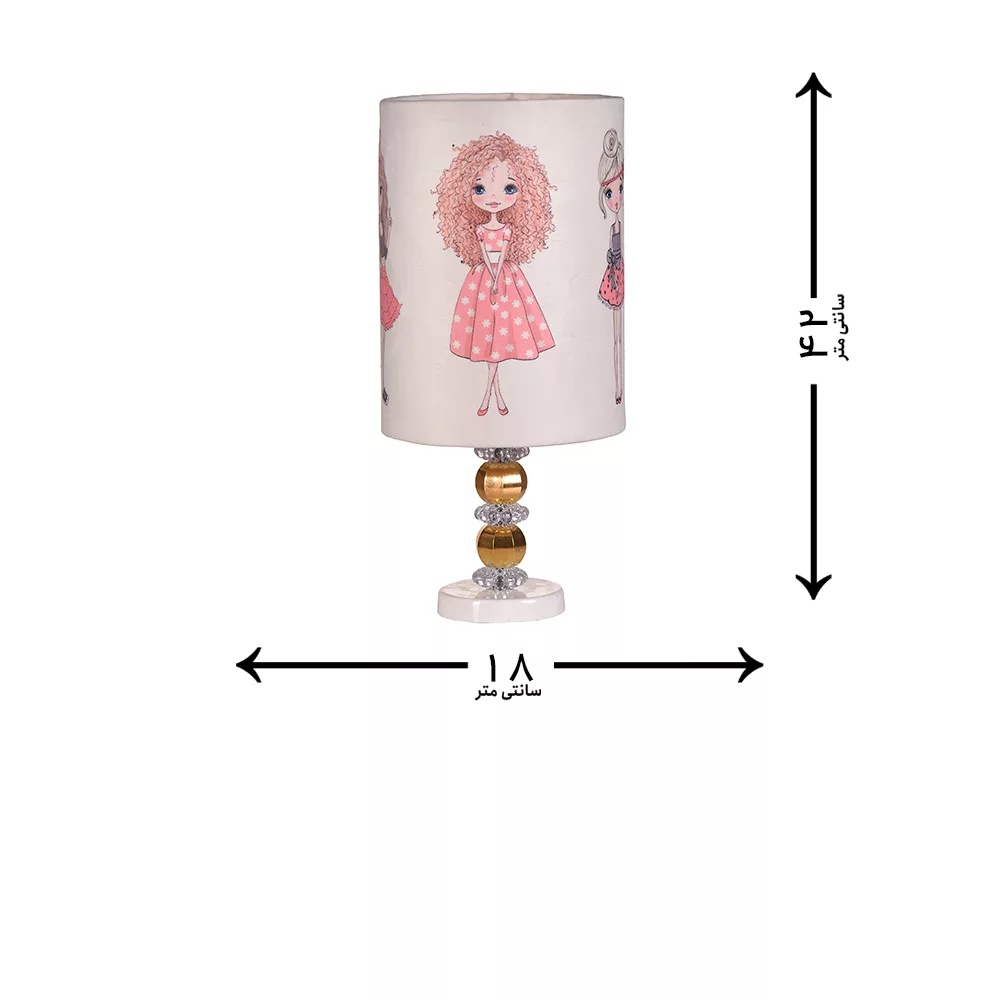 آباژور کودک مدل دختر کد 05