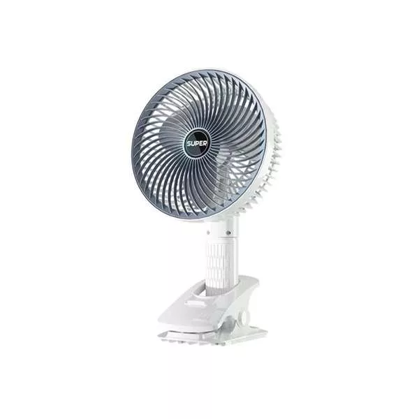 پنکه شارژی مدل Circulation Clamp Fan-2000 ظرفیت 1200 میلی آمپر ساعت
