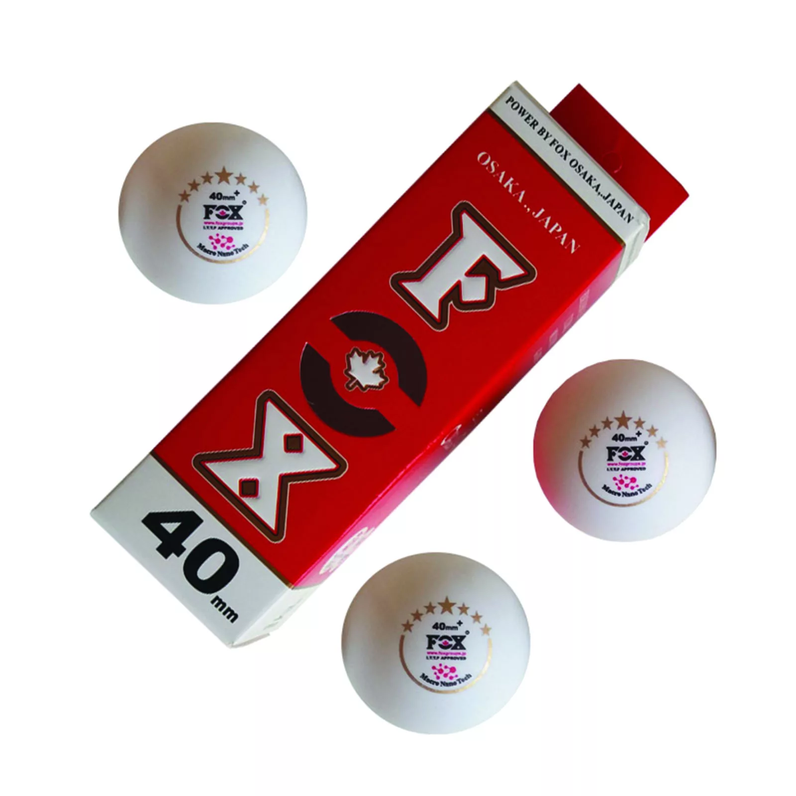توپ پینگ پنگ فاکس مدل 7 star بسته 3 عددی