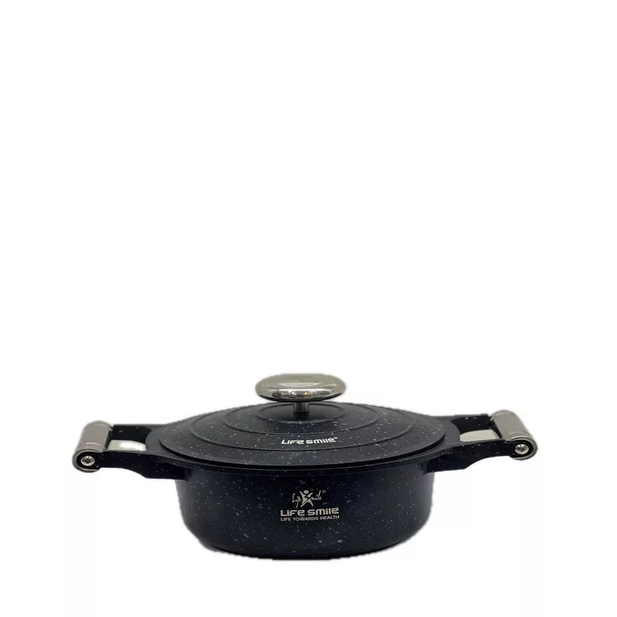 سرویس قابلمه و تابه گرانیتی 8 پارچه لایف اسمایل مدل LIFEP20-8