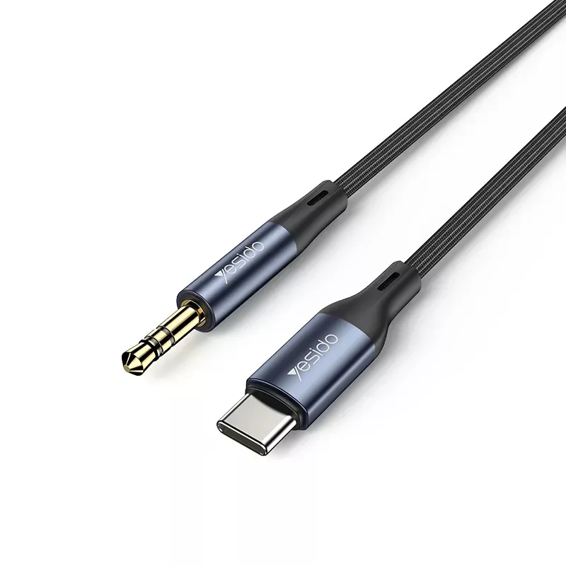 کابل تبدیل USB-C به AUX یسیدو مدل YAU-36 طول 1 متر