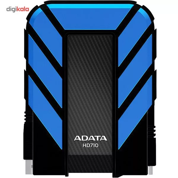 هارد اکسترنال ای دیتا مدل HD710 ظرفیت یک ترابایت دارای رابط USB Type-A 3.2