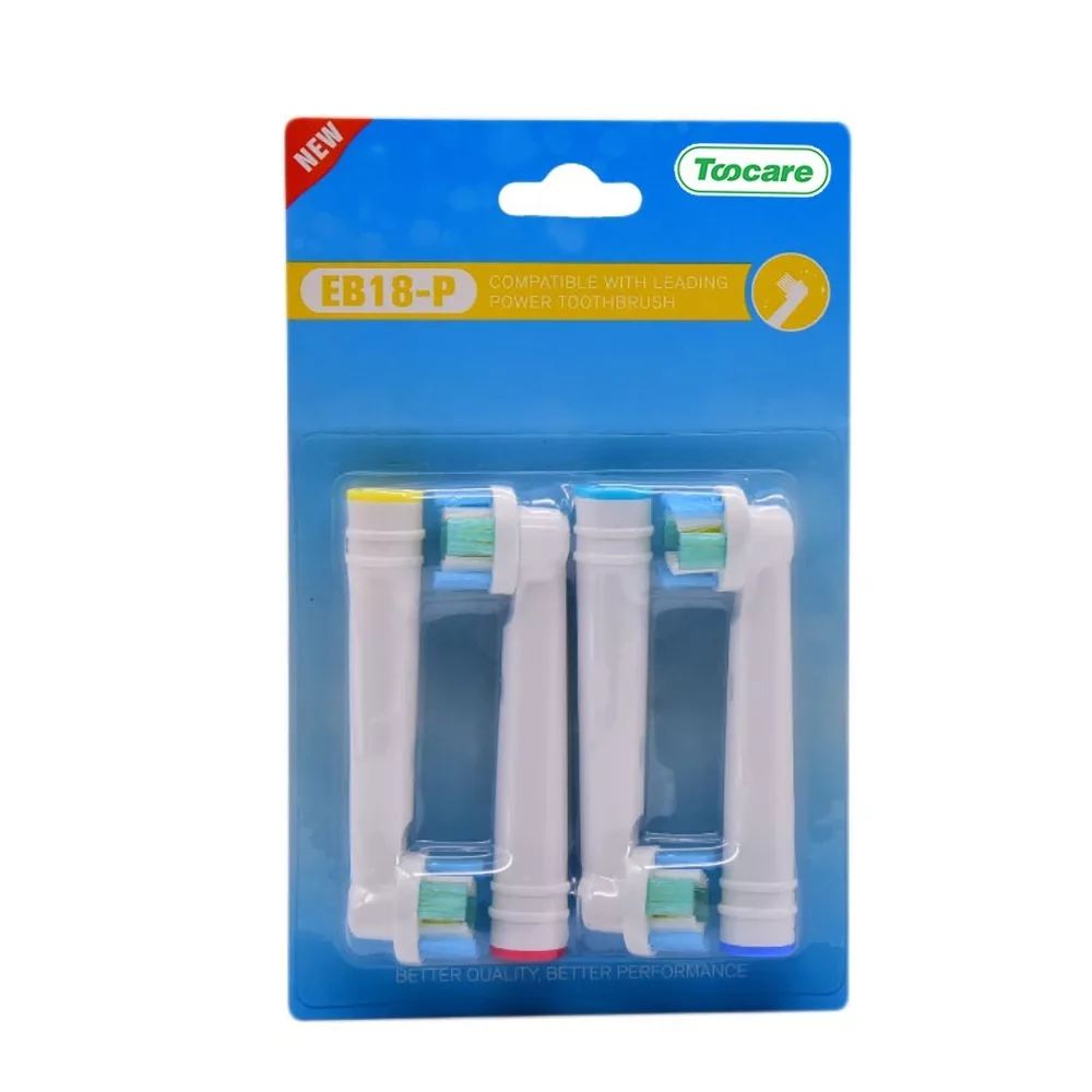 سری یدک مسواک برقی تیکر مدل EB18-P بسته 4 عددی