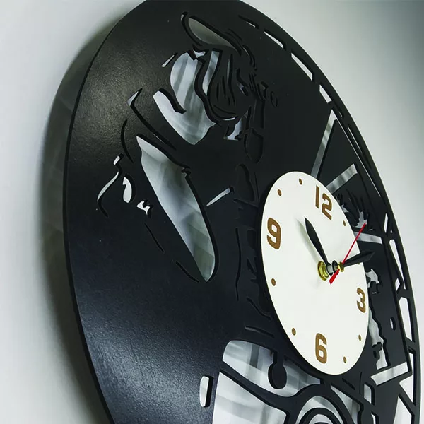 ساعت دیواری آذرلاکچری طرح آتلیه عکاسی کدat02