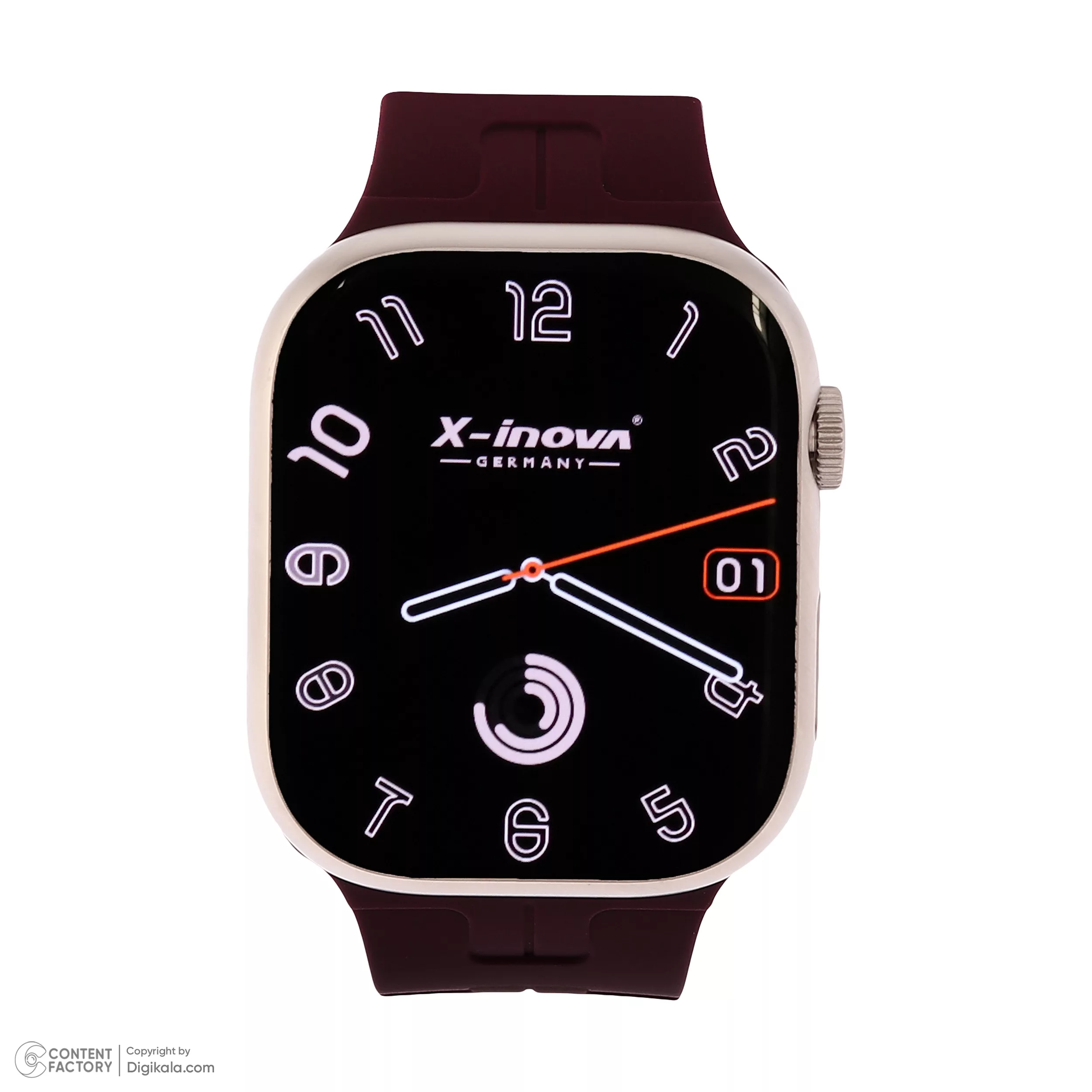 ساعت هوشمند ۴۴ میلی‌متری ایکس اینووا مدل HK98 Pro Plus بند سیلیکونی