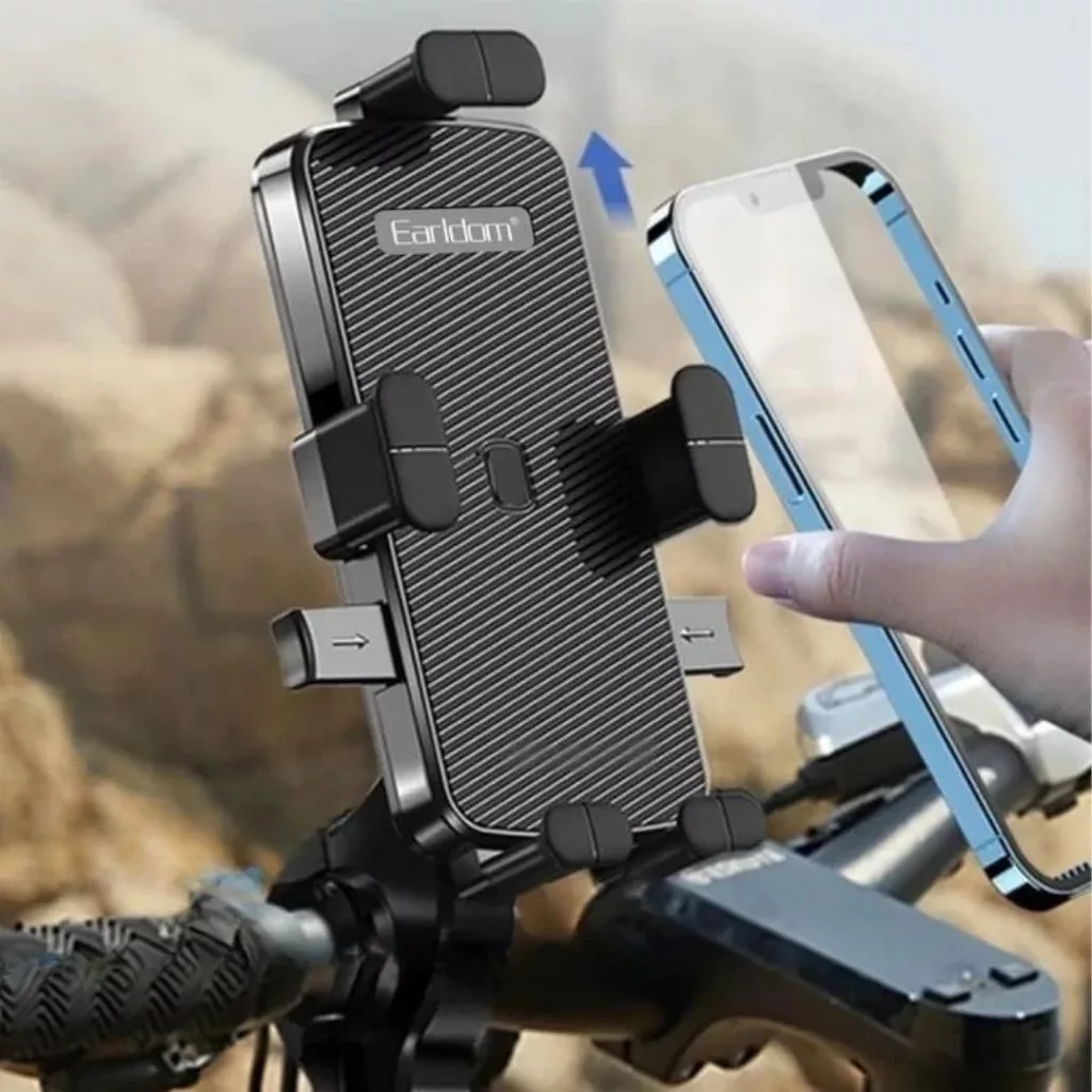 پایه نگهدارنده گوشی موبایل و تبلت ارلدام مدل FOR RIDING EH210