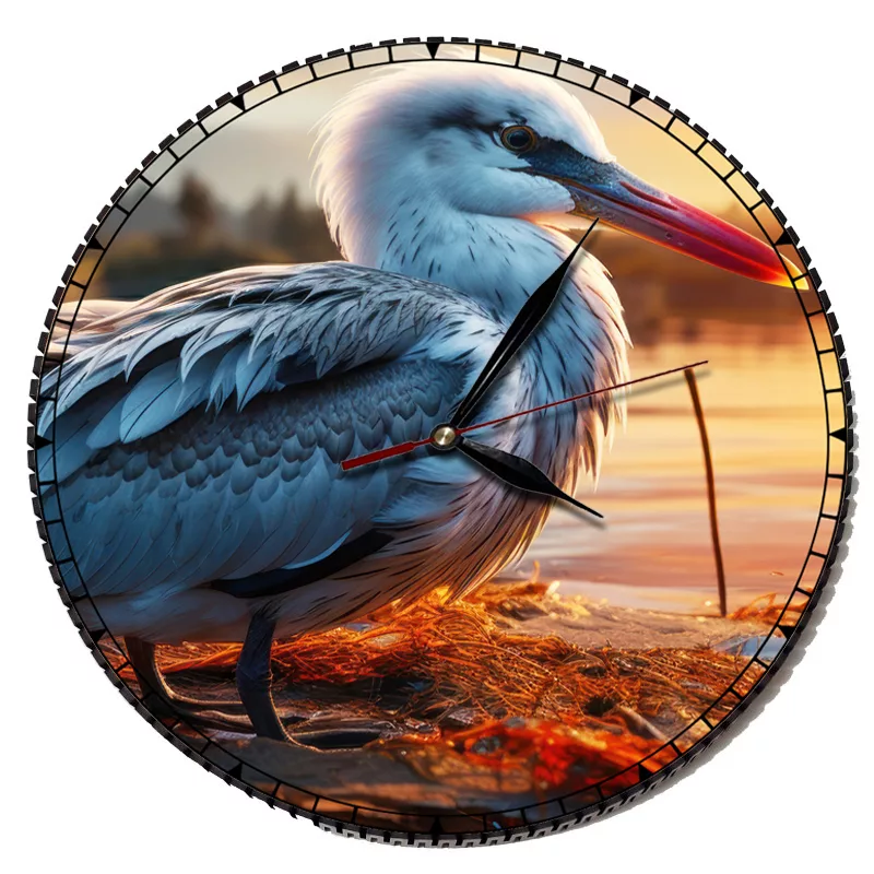 ساعت دیواری مدل پرنده