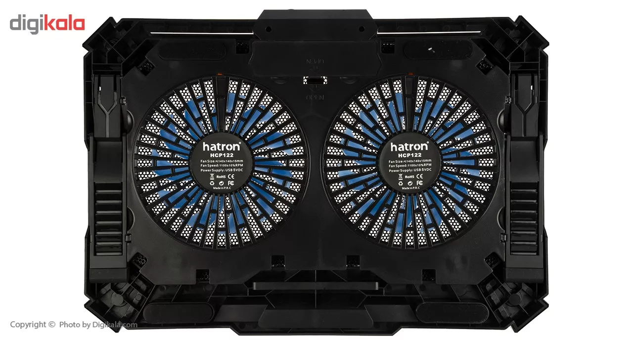 پایه خنک کننده لپ تاپ هترون مدل HCP122