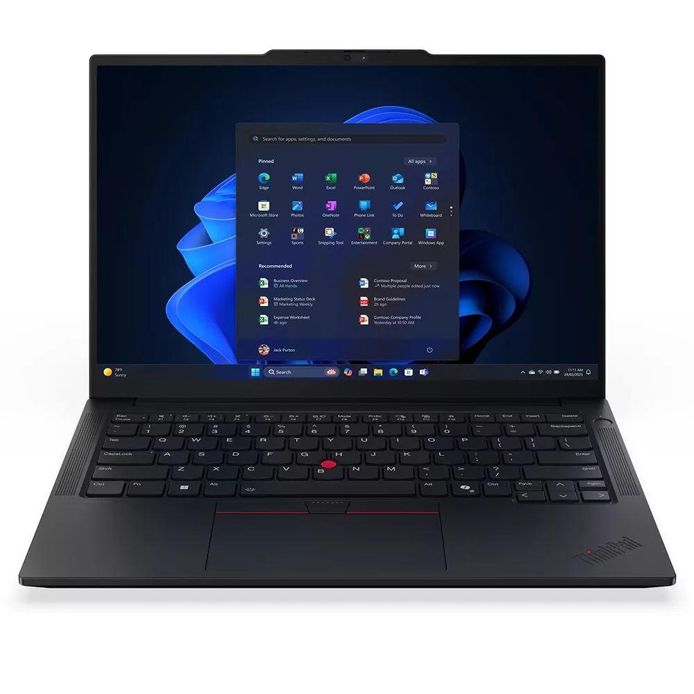 لپ تاپ 14 اینچی لنوو مدل ThinkPad E14 Gen 7-Core Ultra 7 255H-16GB DDR5 5600MHz-1TB SSD-Backlit-Fingerprint-IPS – کاستوم شده