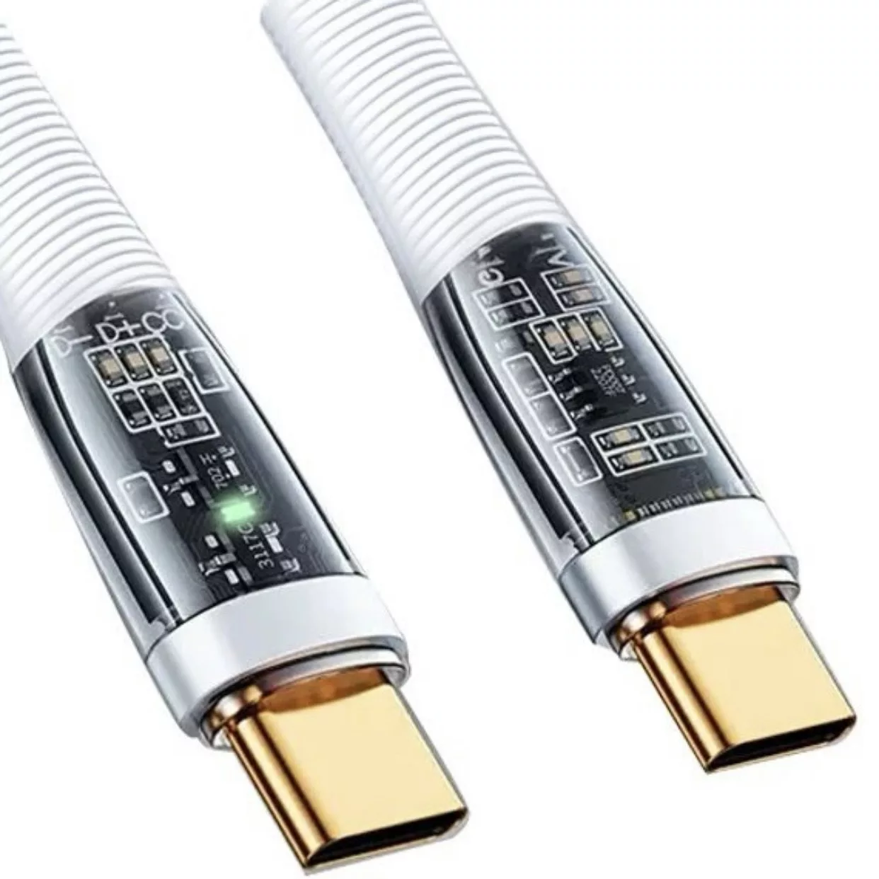 کابل تبدیل UsB-C به لایتنینگ فرست یو مدل Co25-LED طول 1 متر