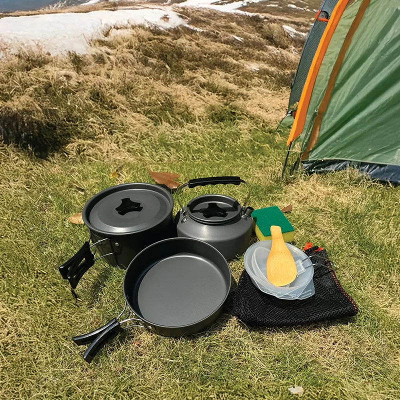 مجموعه ظروف سفری گرین لاین مدل GN7N1COOKBK