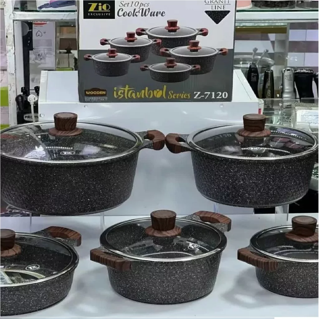 سرویس پخت و پز 10 پارچه زیو مدل z-7120