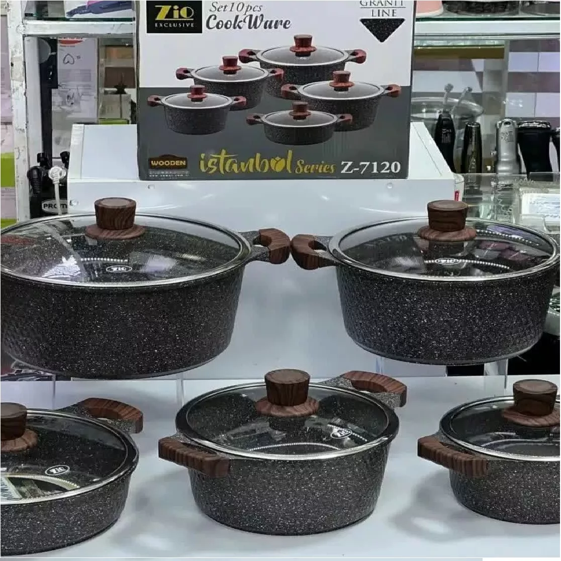 سرویس پخت و پز 10 پارچه زیو مدل z-7120