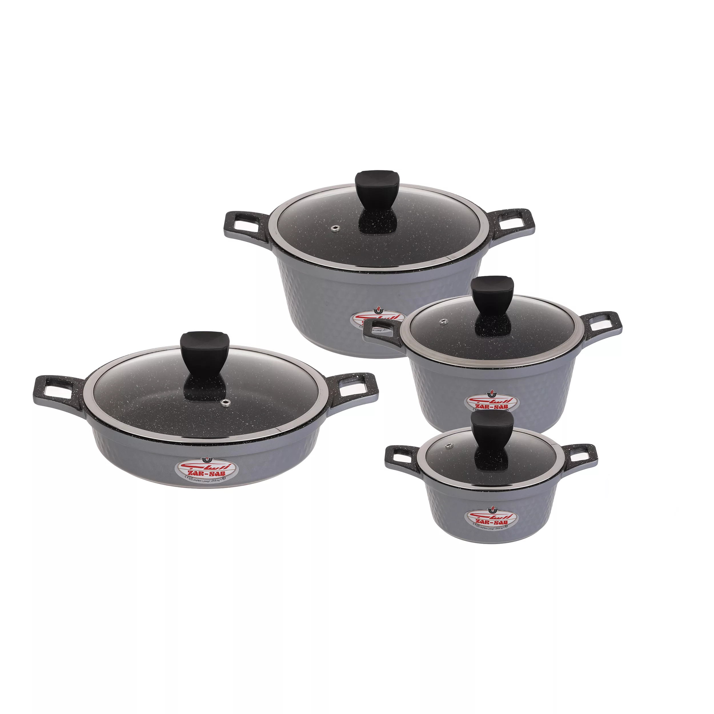 سرویس پخت و پز 8 پارچه زرساب مدل دیانا کد DN8350