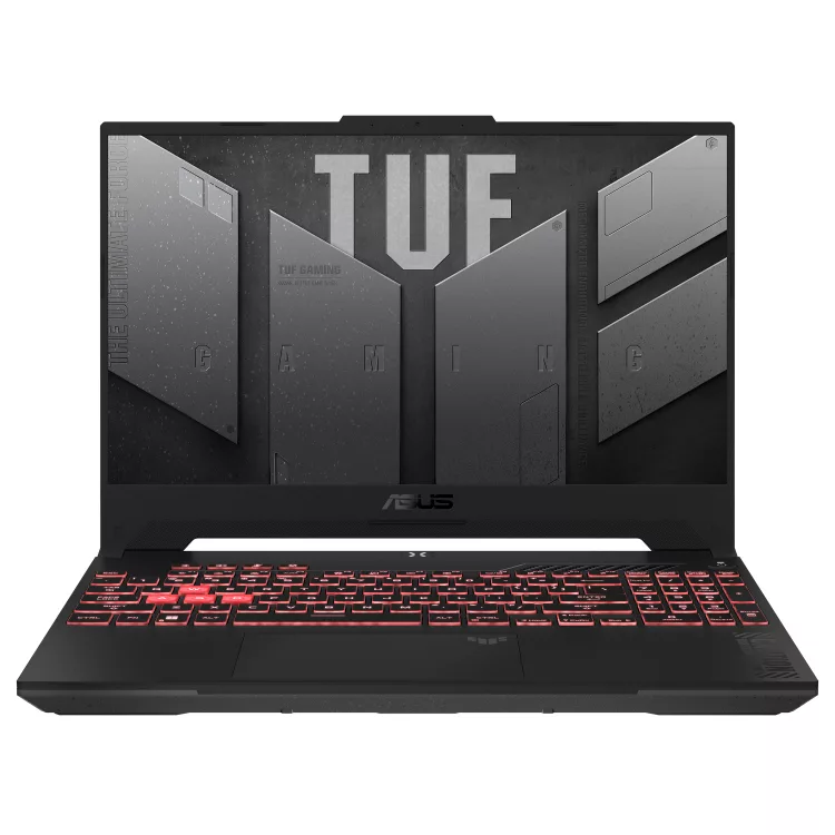 لپ تاپ 17.3 اینچی ایسوس مدل TUF Gaming A17 FA707NU-DS53-CA-R5 7535HS-16GB DDR5 4800MHz-512GB SSD-RTX4050 6GB-FHD 144Hz-W