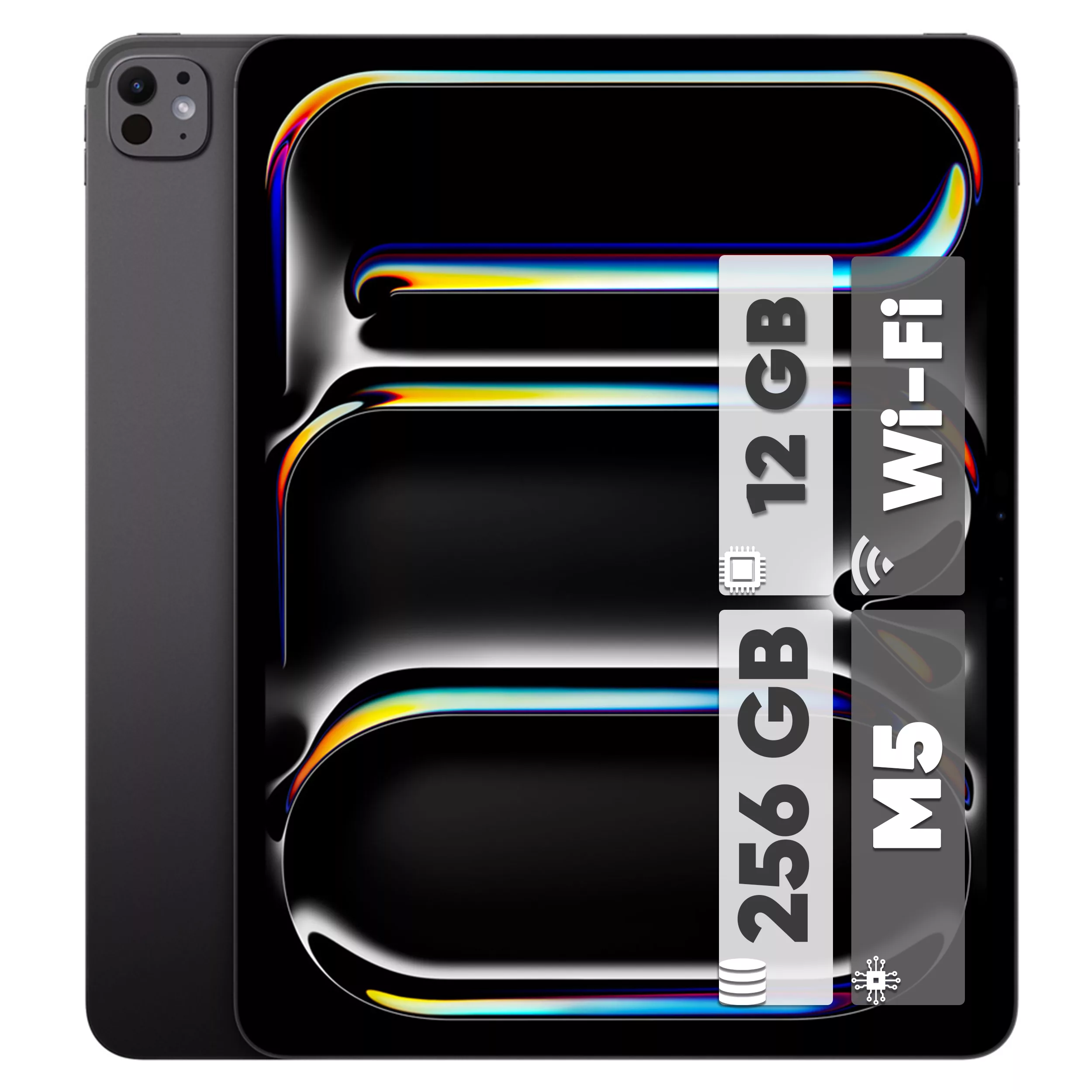 تبلت 13 اینچ اپل مدل IPad Pro 2025 M5 Wi-Fi ظرفیت 256 گیگابایت و رم 12 گیگابایت، رزولوشن دوربین 12 مگاپیکسل، پشتیبانی از قلم و کیبورد