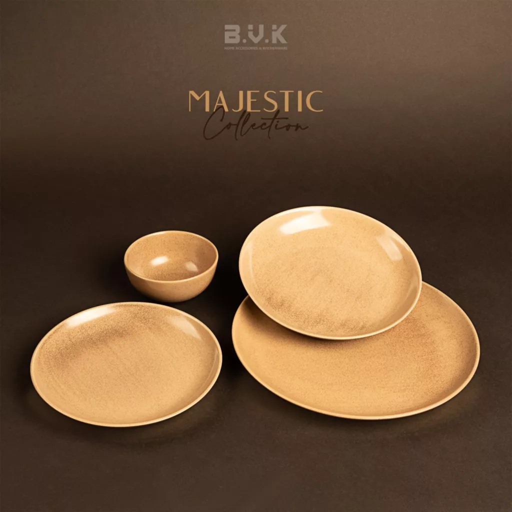 سرویس غذاخوری 4 پارچه بی وی کی طرح مجستیک کد 452704