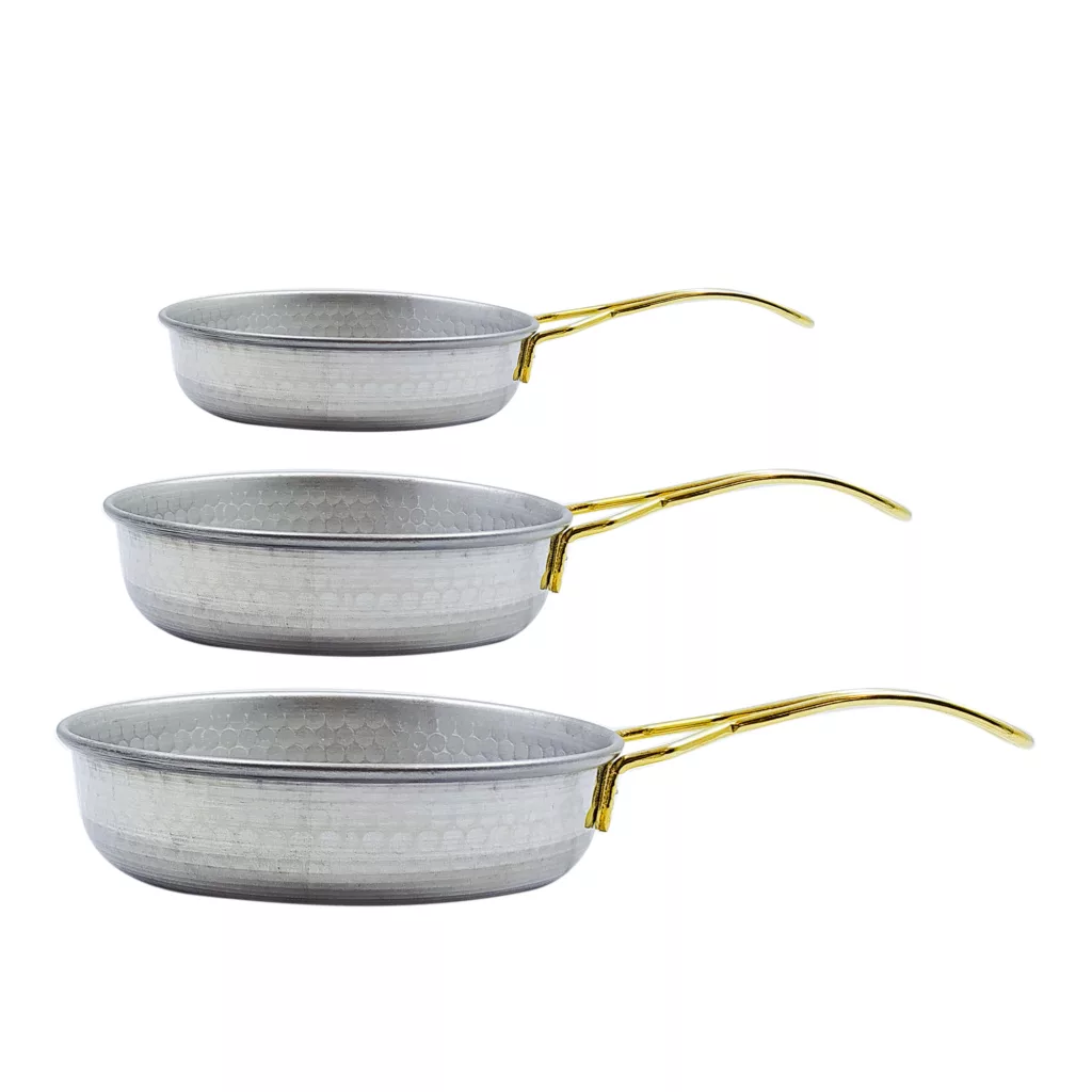 سرویس تابه ۳ پارچه مدل چکشی کد TK03