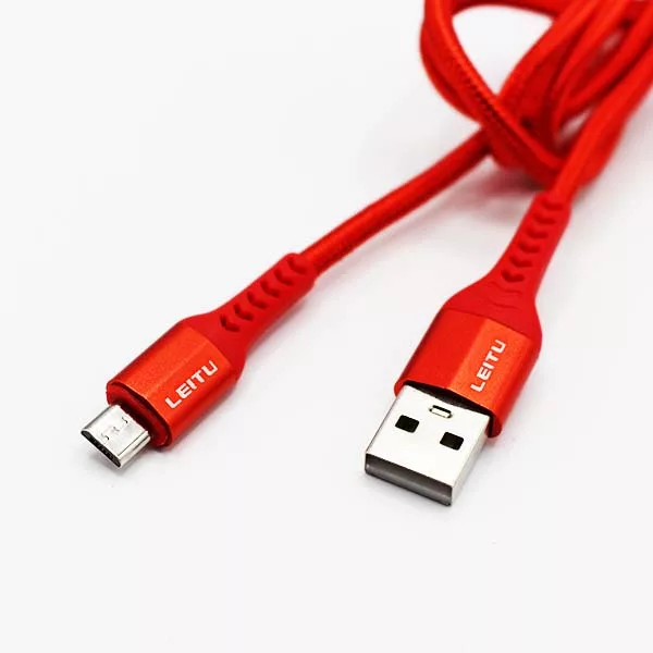 کابل تبدیل USB به MicroUSB لیتو مدل LD - 43 طول 1 متر
