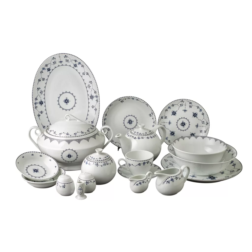 سرویس غذاخوری 86 پارچه 12 نفر مقصود مدل کورالین