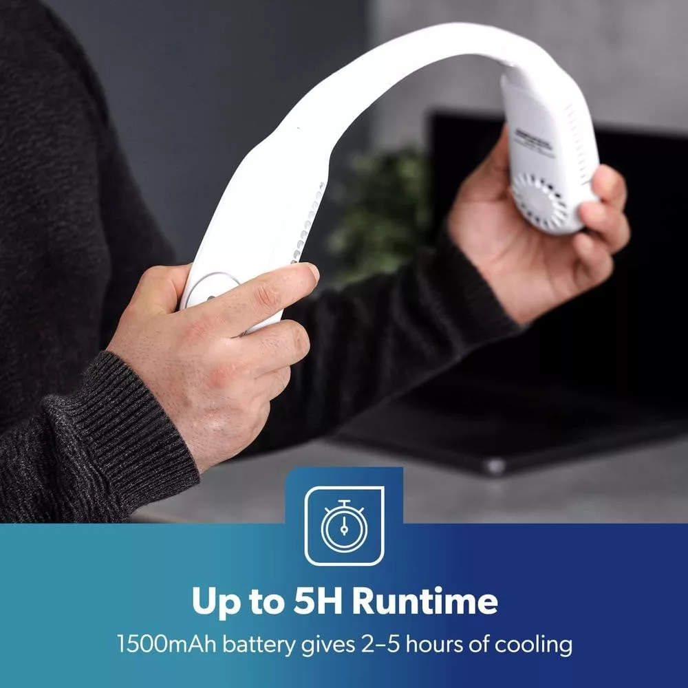 پنکه شارژی جی پاس مدل GF21228 ظرفیت 2000 میلی آمپر ساعت