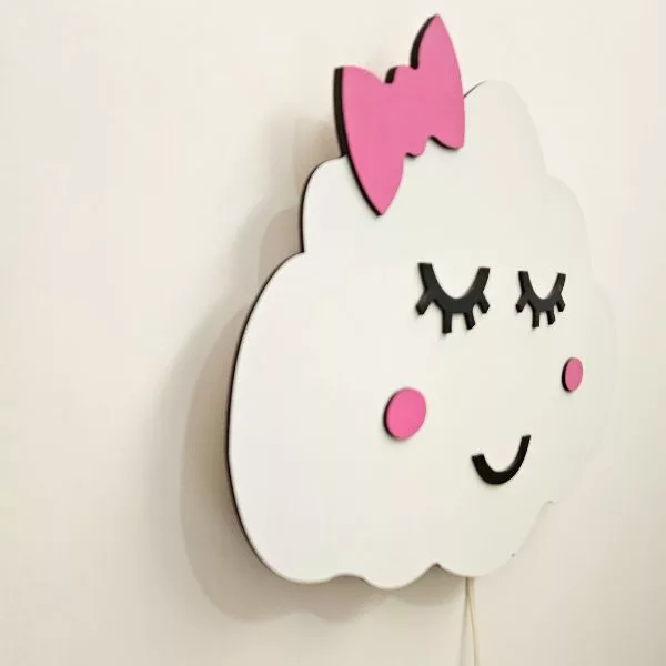 چراغ خواب اتاق کودک الیکسار مدل ابر کد L1