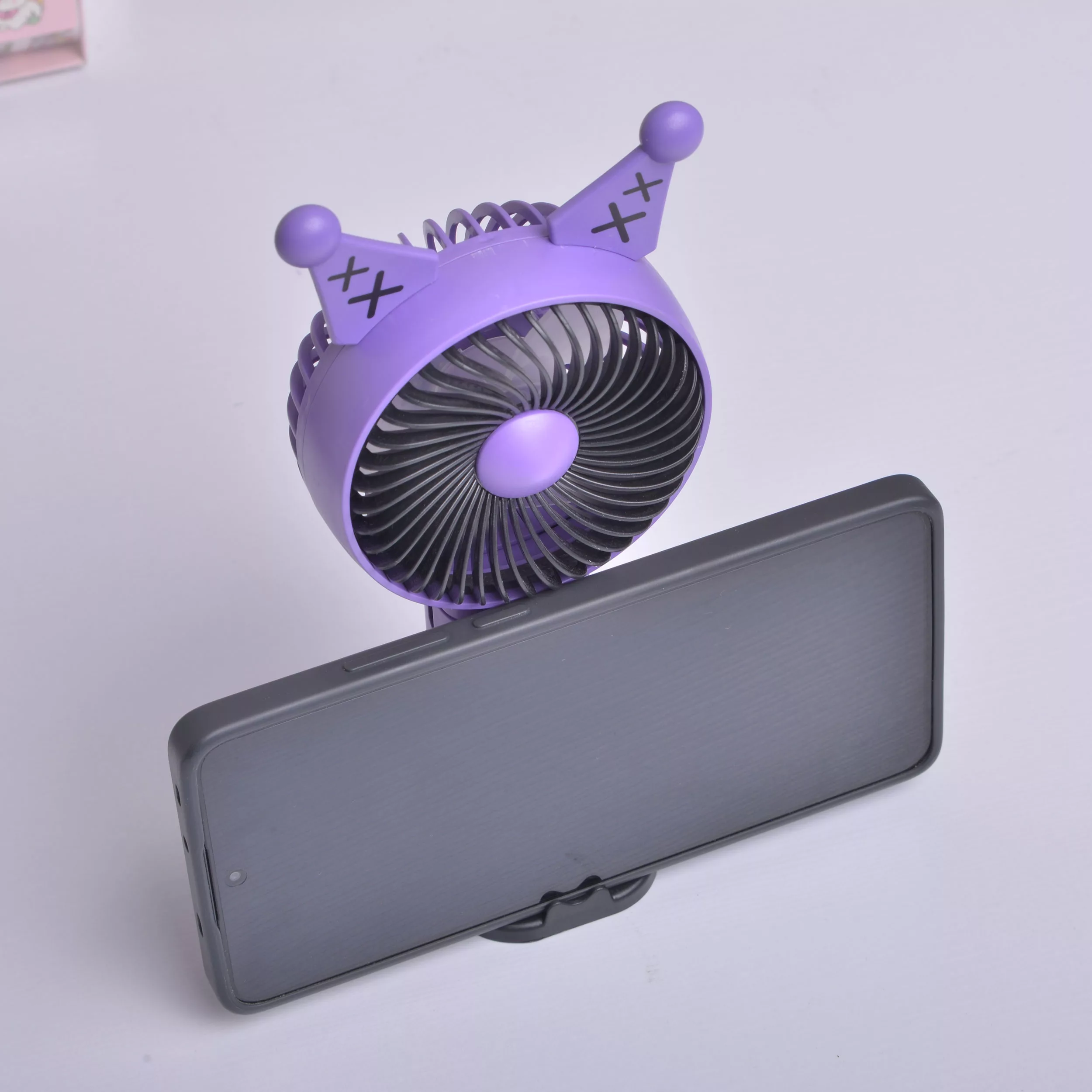 پنکه شارژی مدل کرومی ظرفیت 500 میلی آمپر ساعت