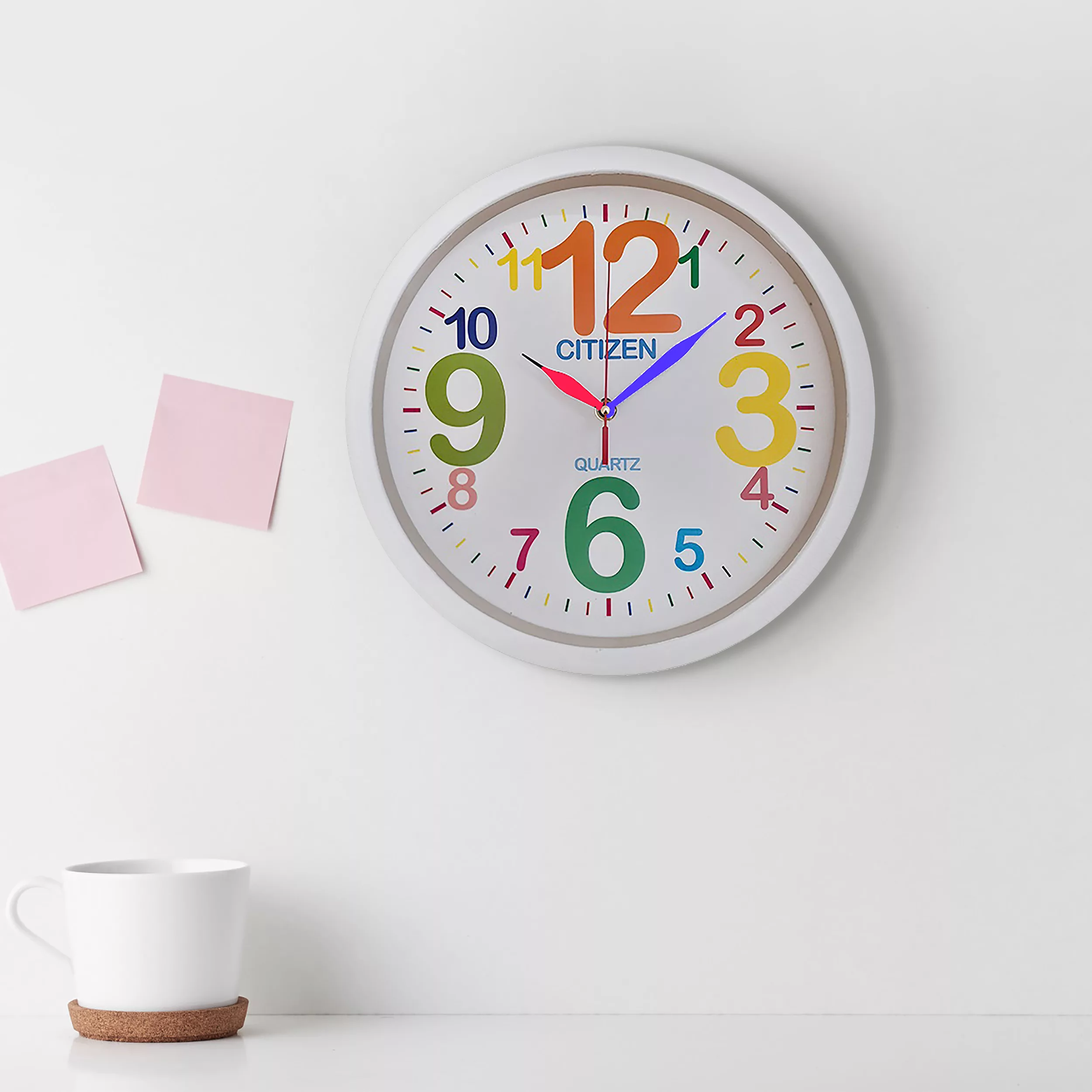 ساعت دیواری مدل رنگارنگ کد 4021206 ساعت دیواری مدل رنگارنگ کد 4021206