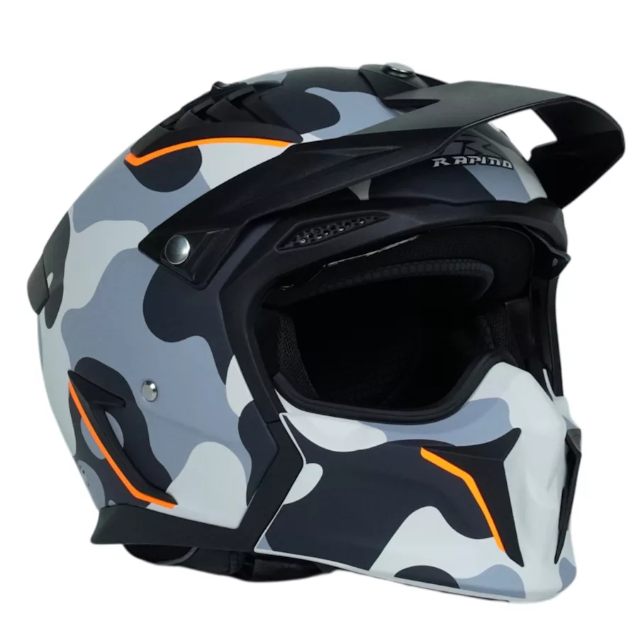 کلاه کاسکت فک جدا راپیدو مدل 890-CHO