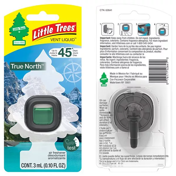 خوشبوکننده خودرو لیتل تریس مدل VENTLIQUID کد True Notth