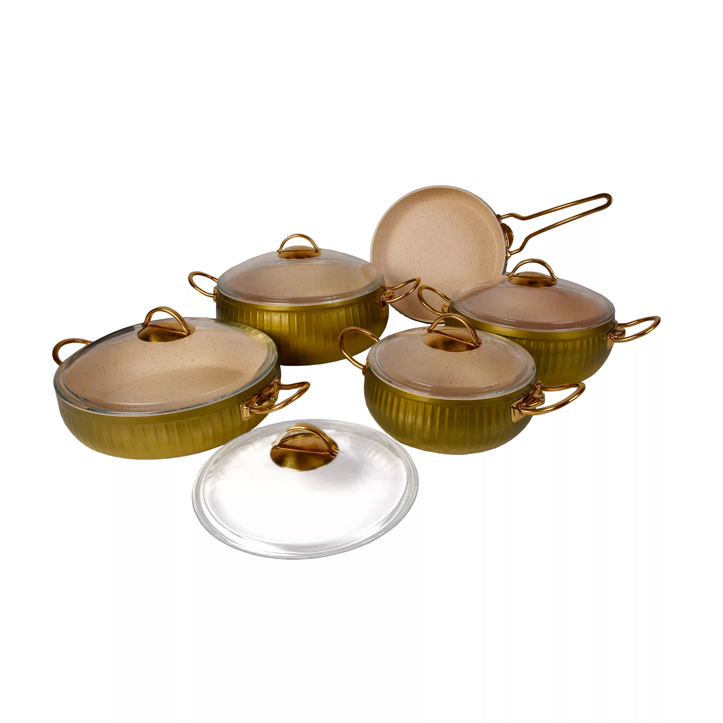 سرویس پخت و پز 10 پارچه اویز مدل Selin