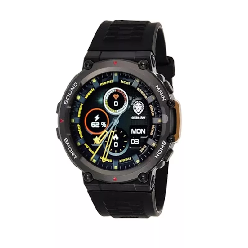 ساعت هوشمند 44 میلی متری گرین لاین مدل SHF STYLISH SMART COMBO با بند سیلیکونی