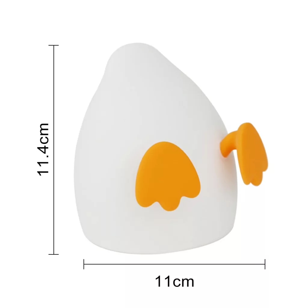 چراغ خواب کودک مدل اردک سیلیکونی