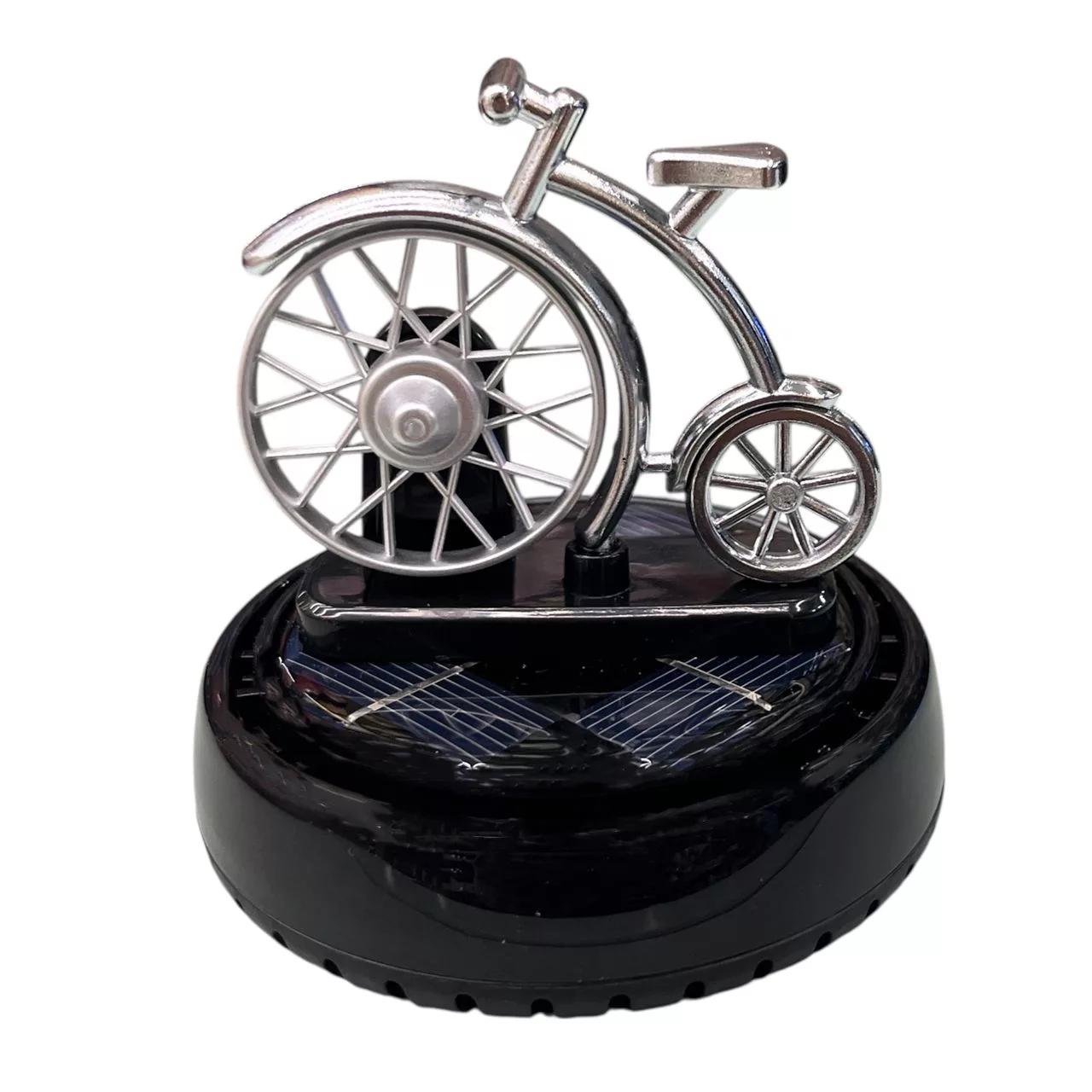 خوشبو کننده خودرو مدل سولار خورشیدی چرخشی طرح دوچرخه نوستالژی کد BLK