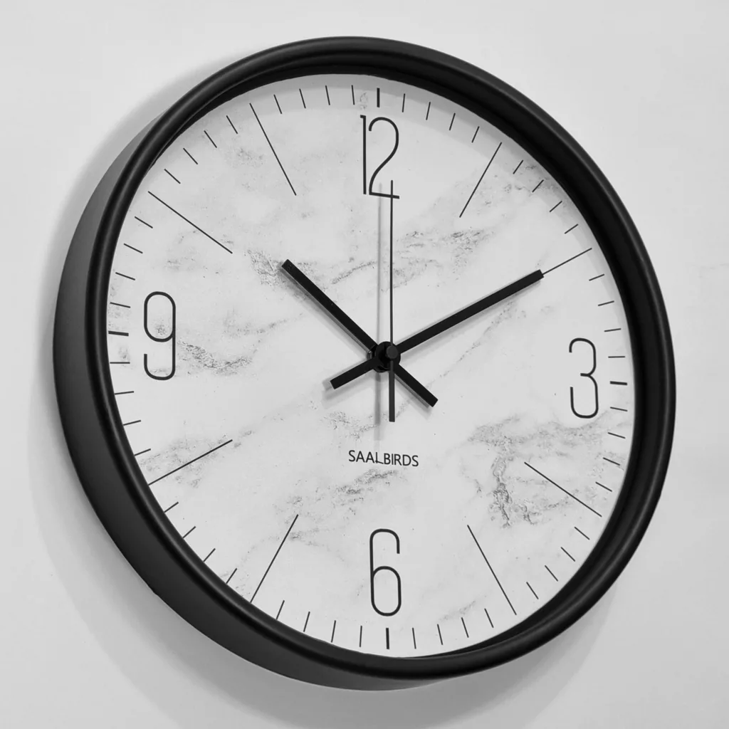 ساعت دیواری سال بردز طرح ماربل مدل CW-318