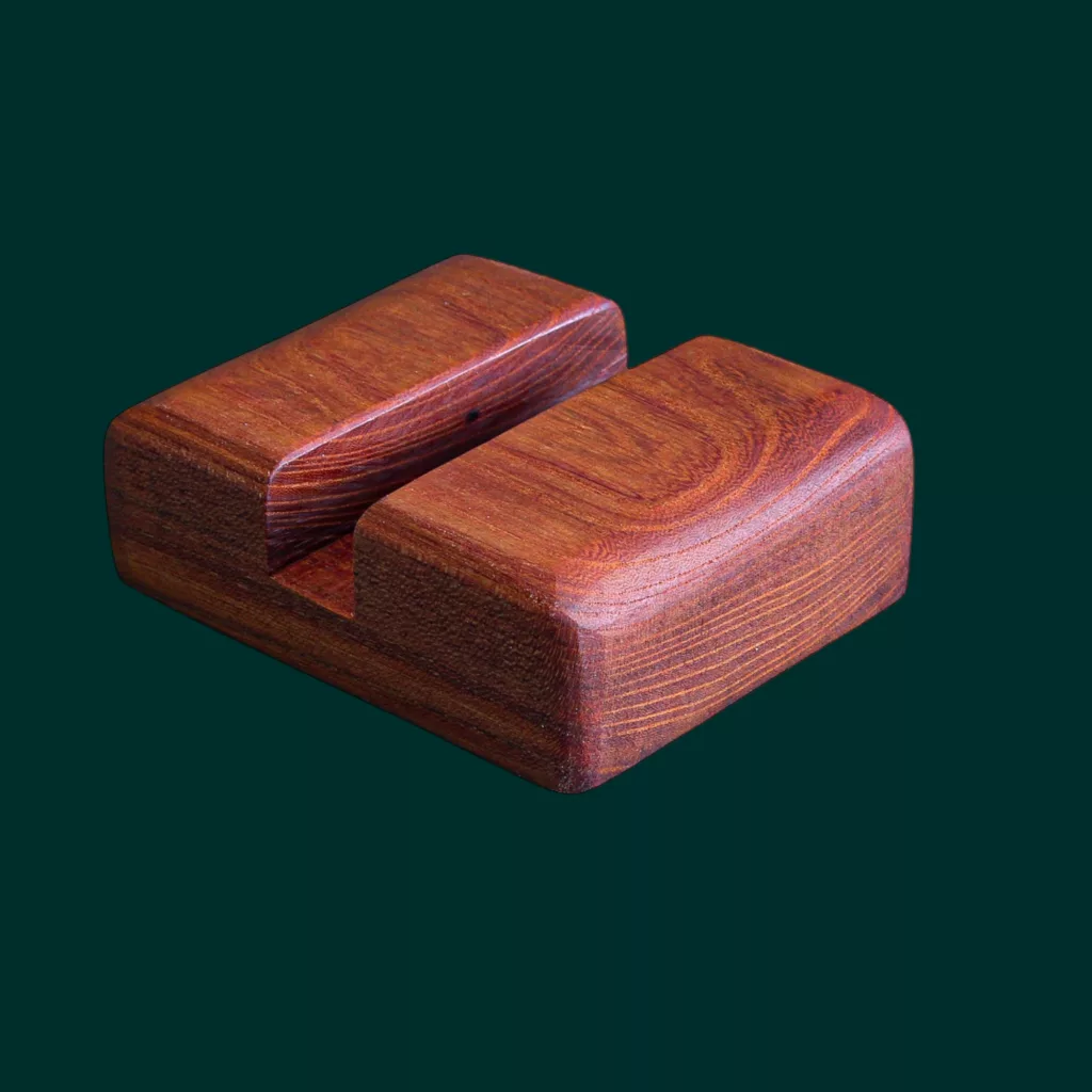 پایه نگهدارنده گوشی موبایل مدل چوب طبیعی