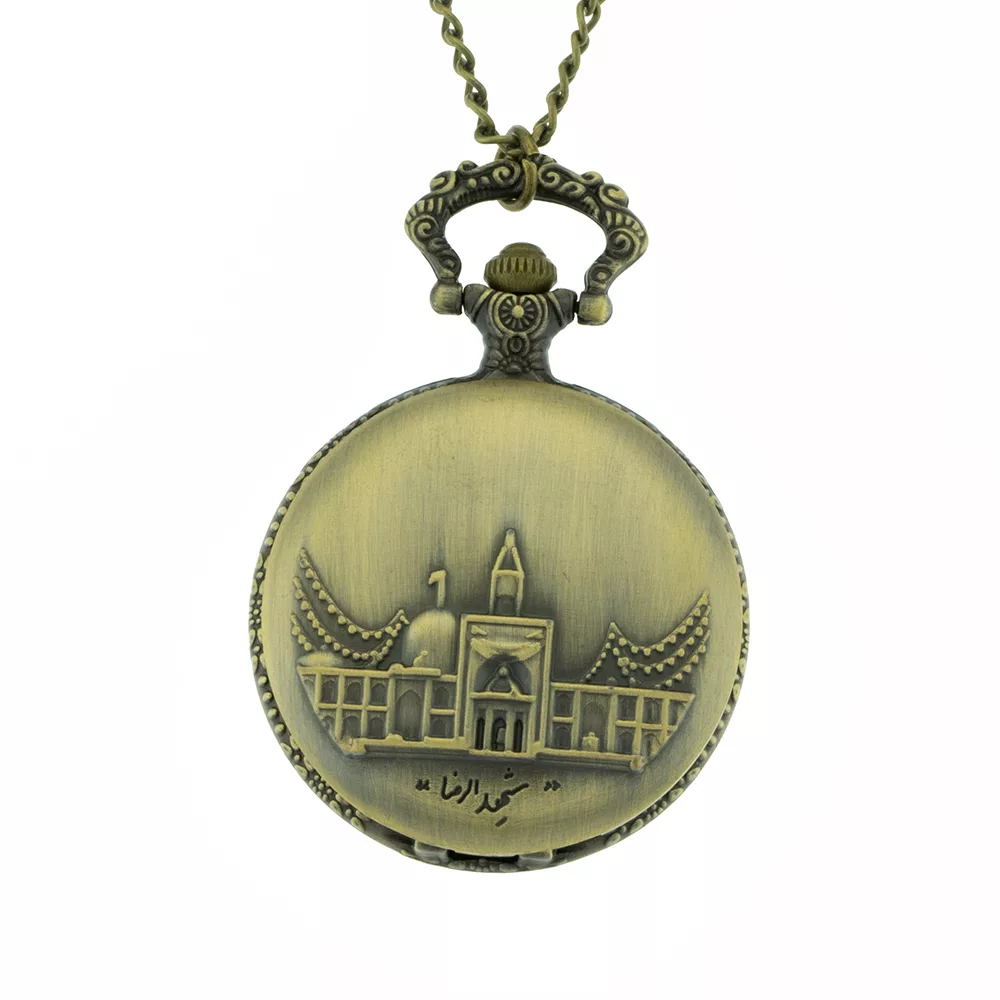 ساعت گردنبندی عقربه ای برانت مدل مشهد الرضا