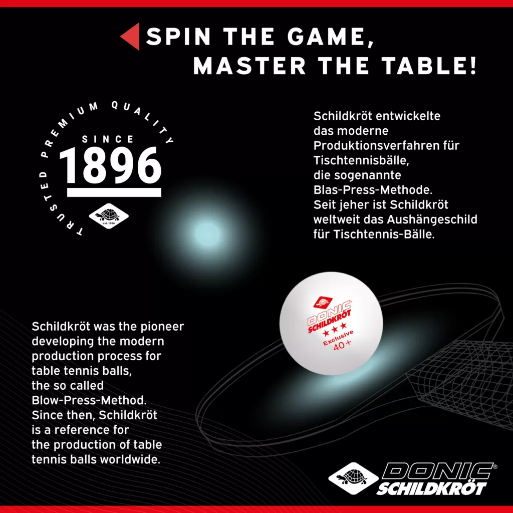 توپ پینگ پنگ دونیک شیلدکروت مدل Exclusive بسته 3 عددی