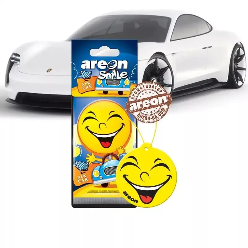 خوشبو کننده خودرو آرئون مدل Smile New Car
