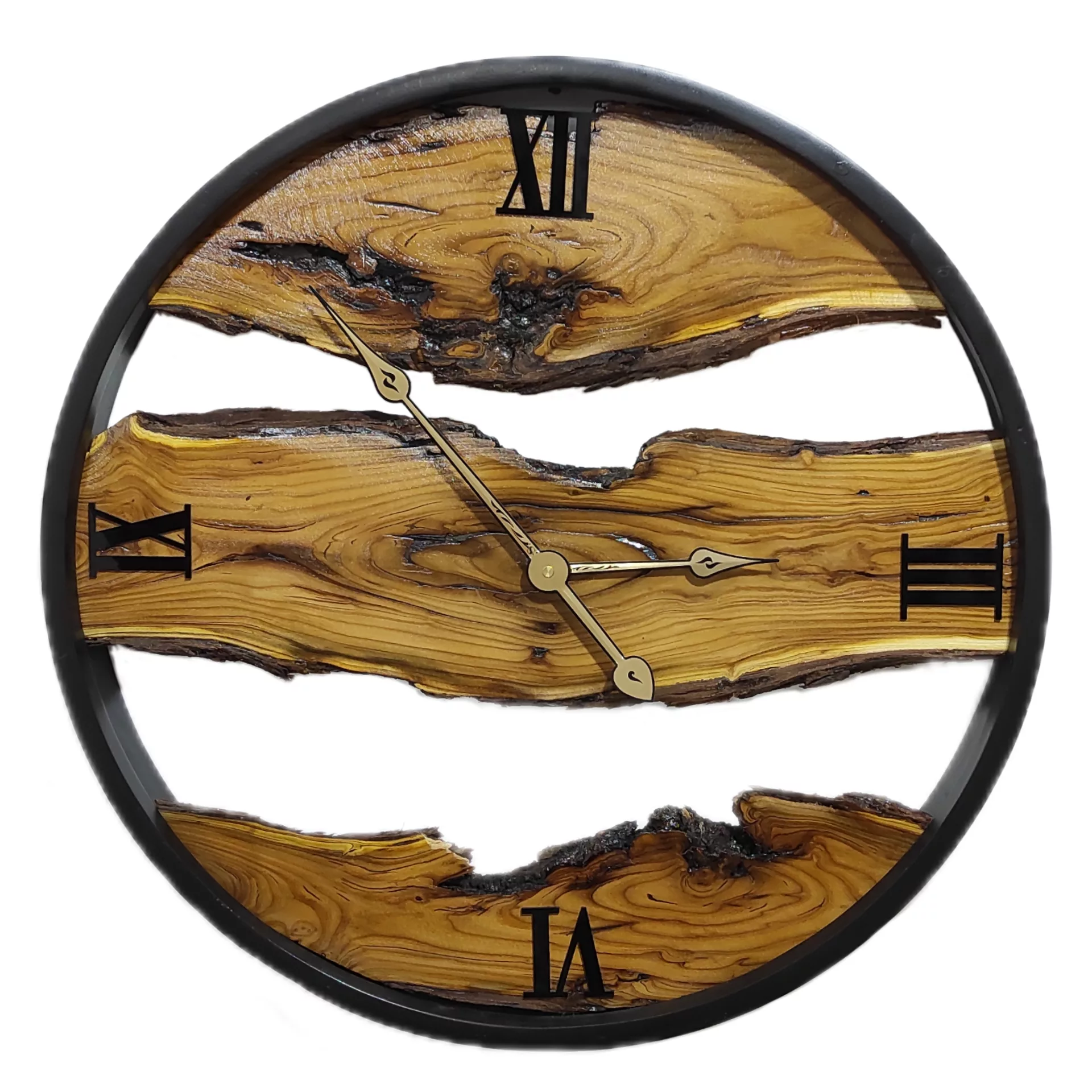 ساعت دیواری کوارتز طرح روستیک مدل 6002