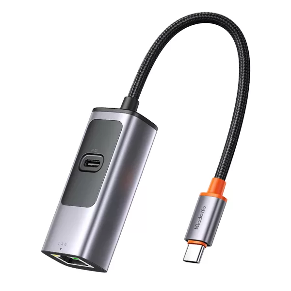 مبدل USB-C به LAN مک دودو مدل 1000Mbps HU-0680