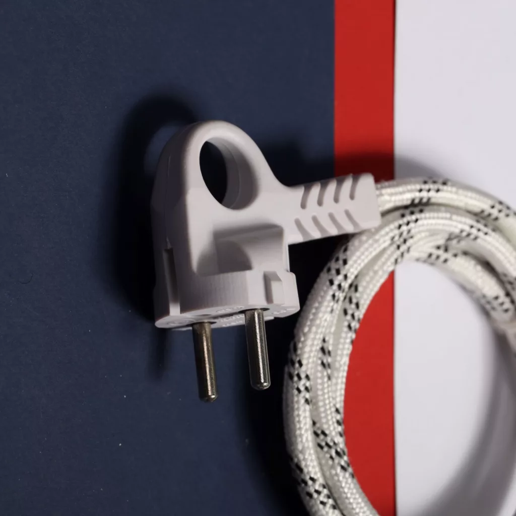 چندراهی  برق خوش منظر الکتریک مدل کنفی پارچه‌ای کد 1/5M