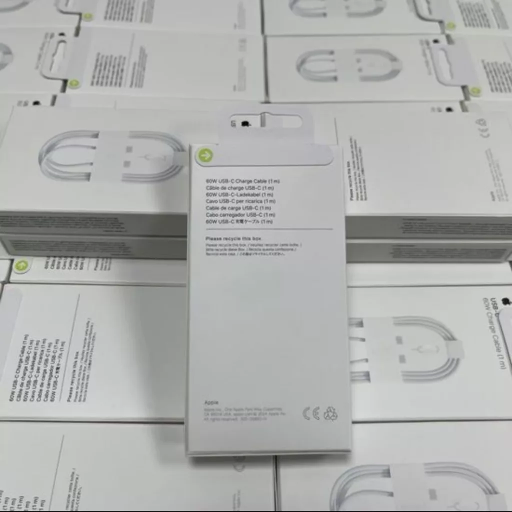 کابل USB-C مدل Airpods 4 طول 1 متر